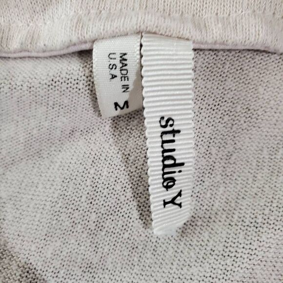 Studio Y Maurices Size Medium Pink Open Front Cardigan Sweater - Picture 4 of 6